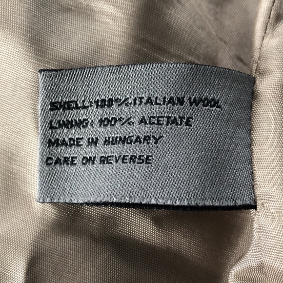 Le Collezioni Structure Men’s blazer sports coat suit jacket 100% Italian wool - Picture 7 of 8